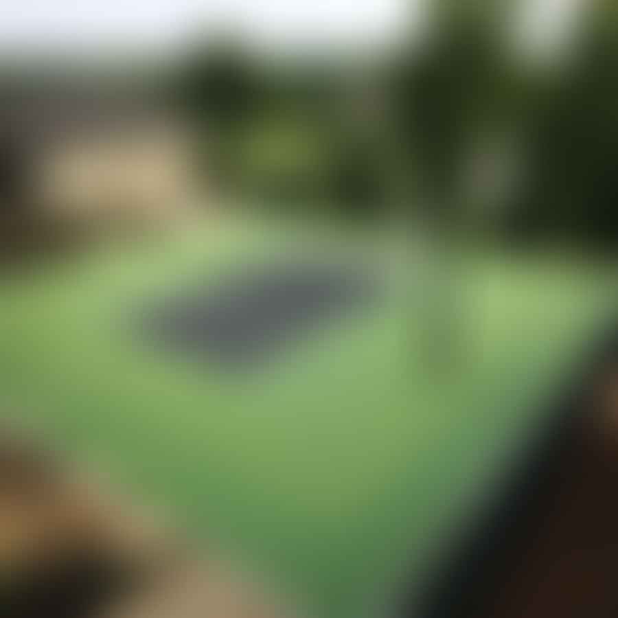Pickleball court with dimensions